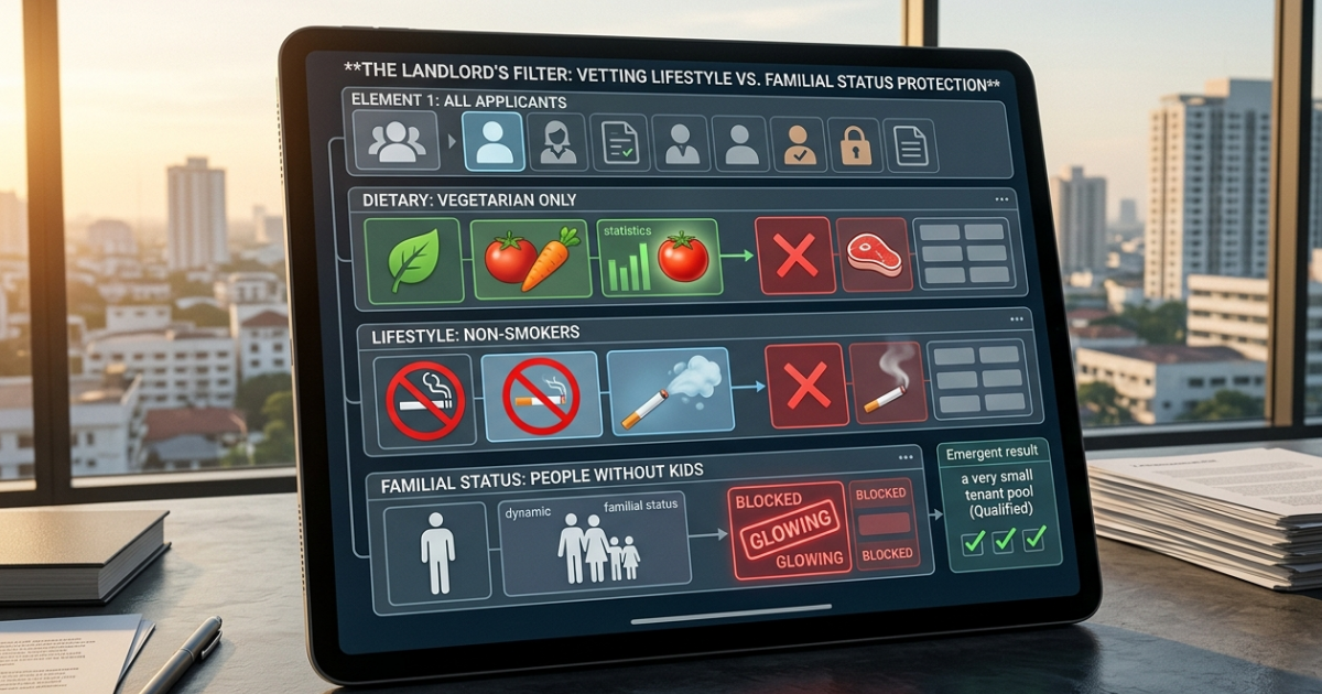 Is It Legal for a Landlord to Say They Only Want Vegetarian Tenants, Non-Smokers, or People Without Kids?